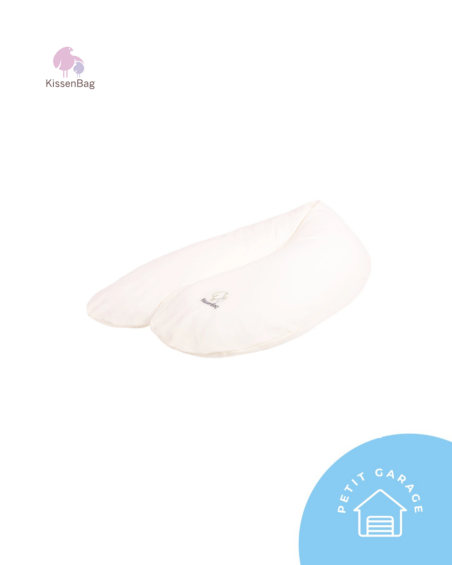 (#PG4403) Cojín maternal color crema. Marca Kissenbag
