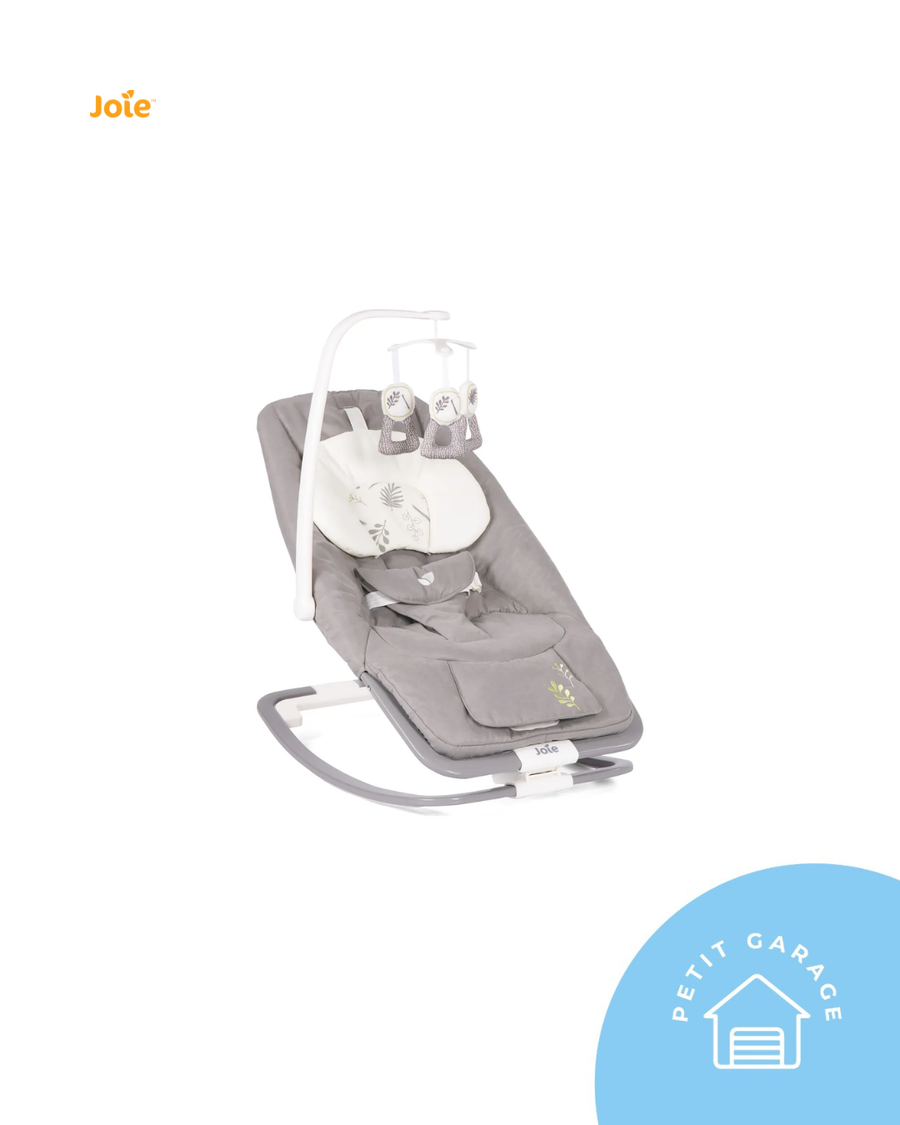 (#PG5328) Silla Nido Mecedora modelo Dreamer Fern color gris. Marca Joie