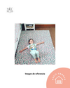 (#PG5126) Alfombra 100% lana. Marca Milú Rugs