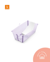 (#PG5245) Tina Flexi Bath color lavender + Soporte RN. Marca Stokke