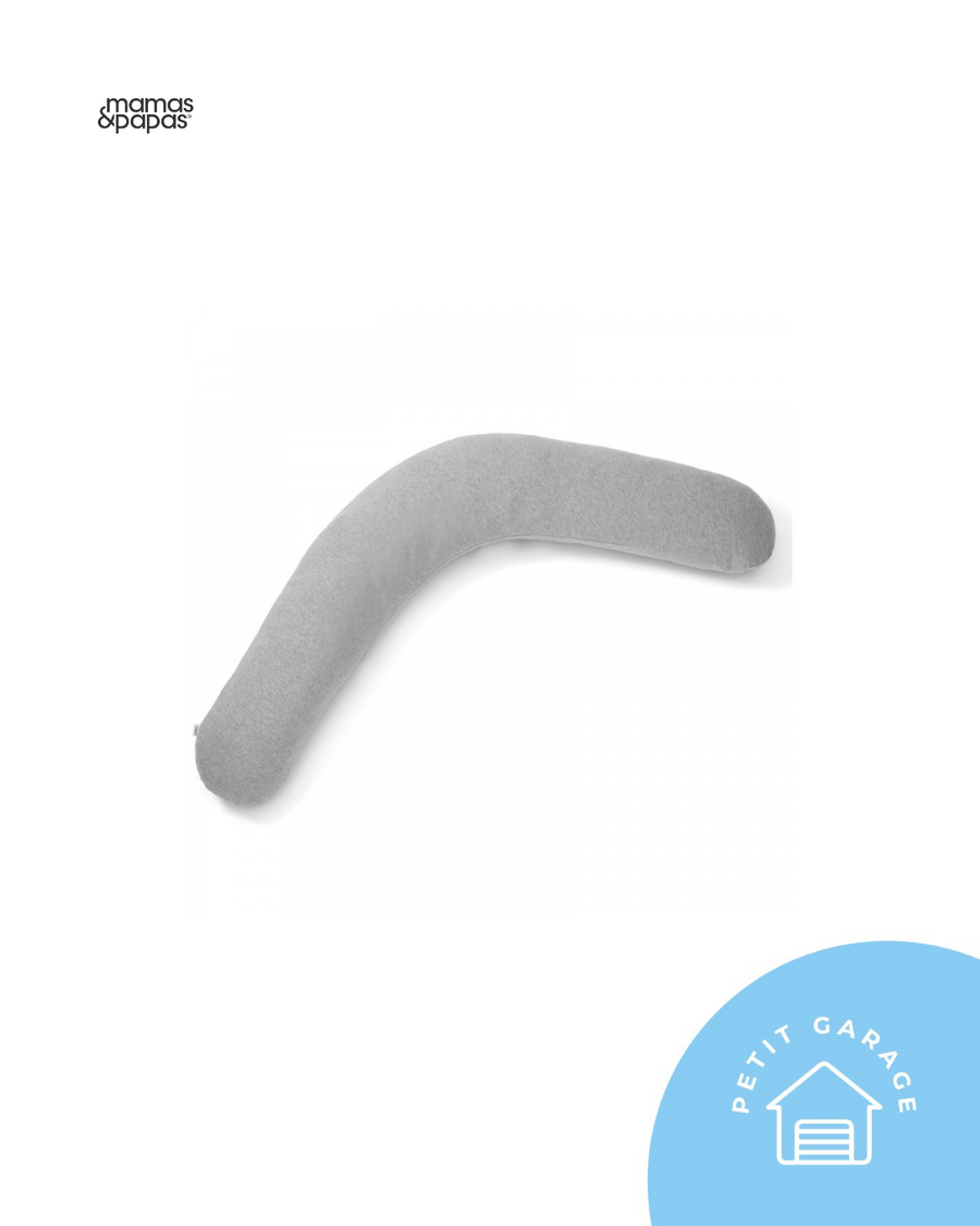 (#PG4846) Cojín de lactancia color gris jaspeado. Marca Mamas & Papas