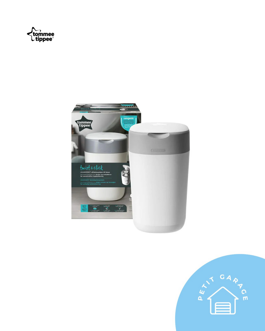 (#PG4912) Contenedor de pañales modelo Sangenic Twist &amp; Click color blanco. Marca Tommee Tippee