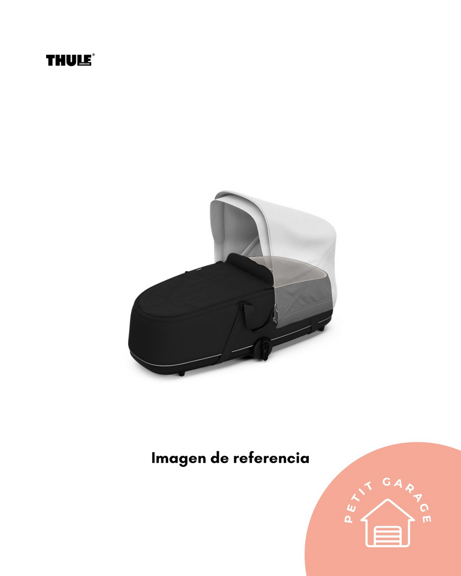 (#PG4649) Bassinet modelo Shine color negro. Marca Thule