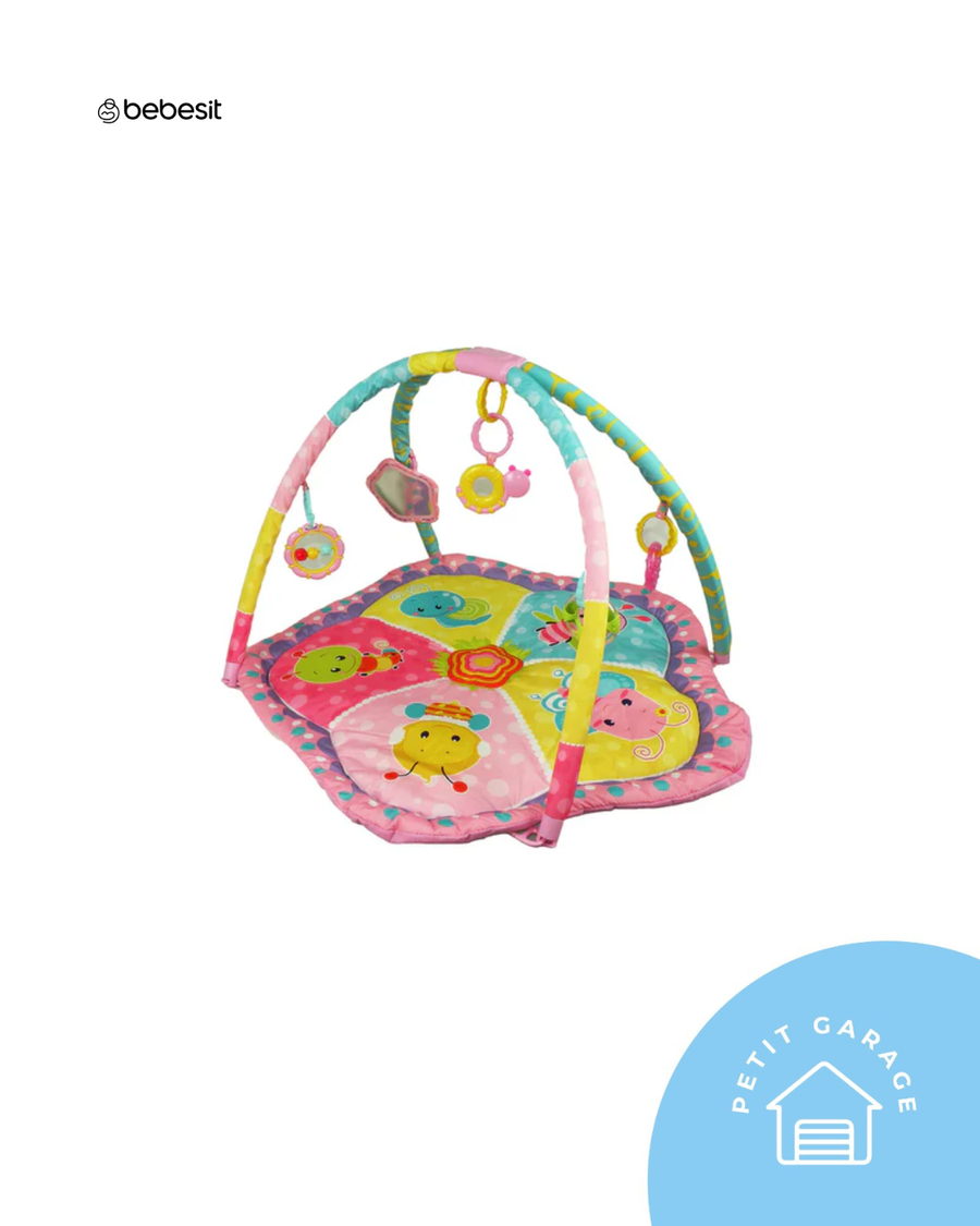 (#PG5358) Gimnasio modelo Pink Flower Park. Marca Bebesit