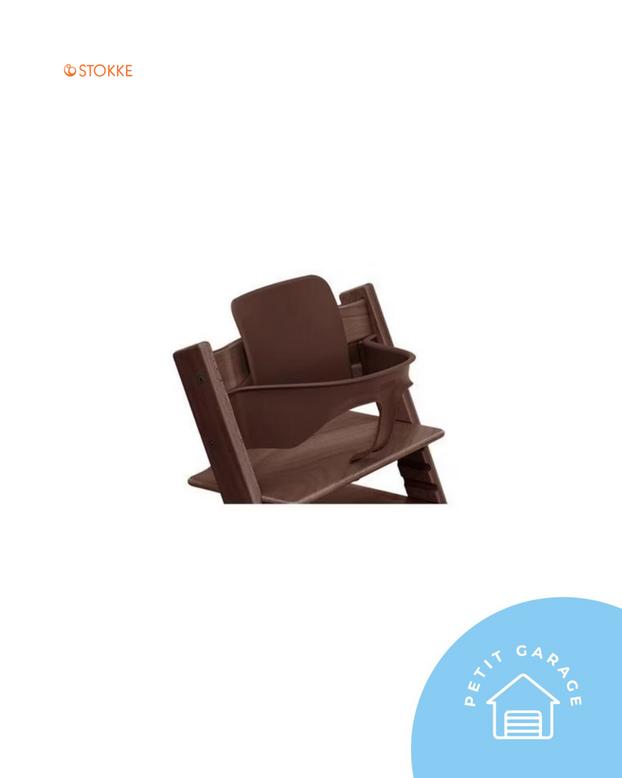 (#PG5090) Baby set para Silla Tripp Trapp color Walnut Brown. Marca Stokke