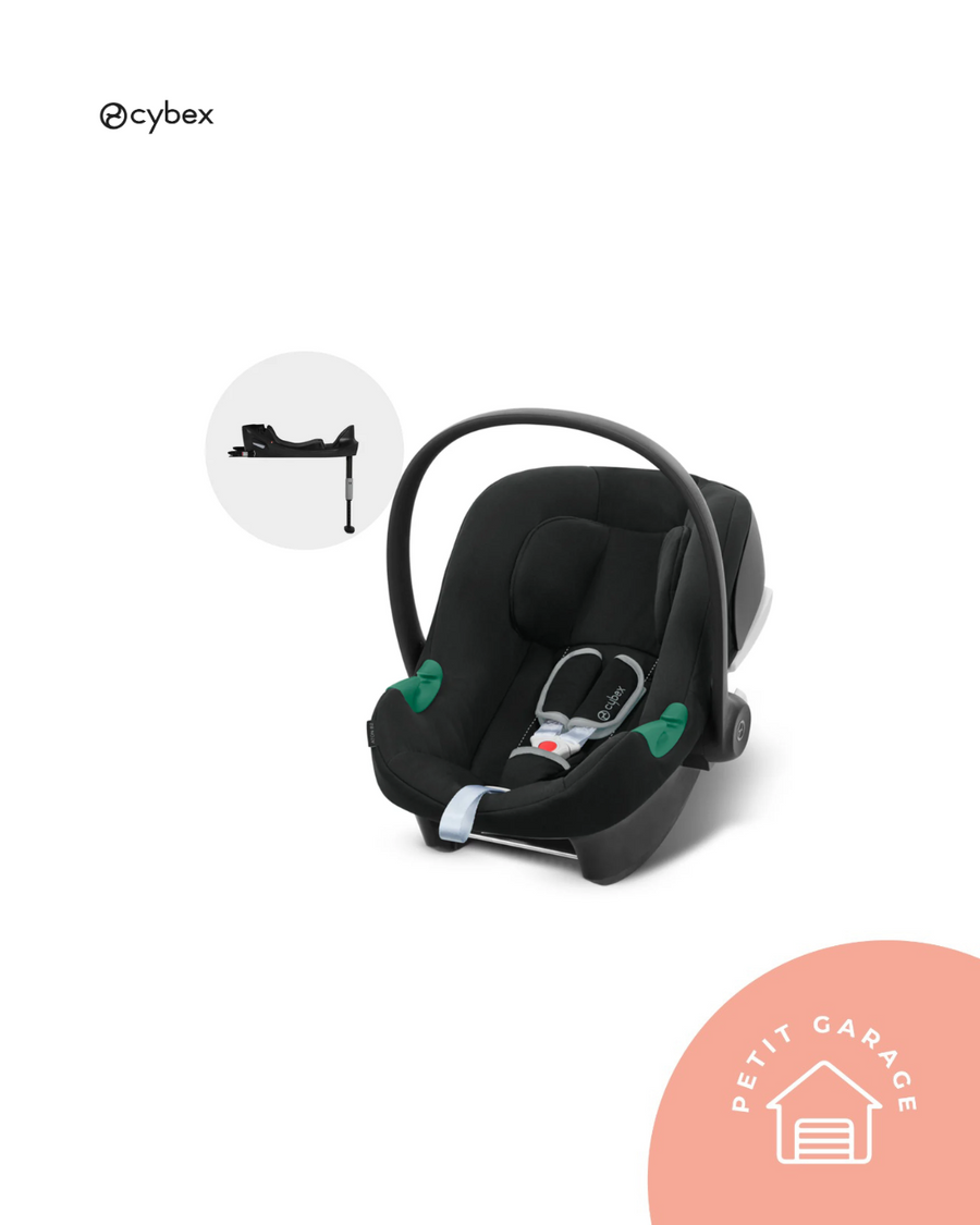 (#PG5223) Silla de auto modelo Aton B2 color negro. Marca Cybex