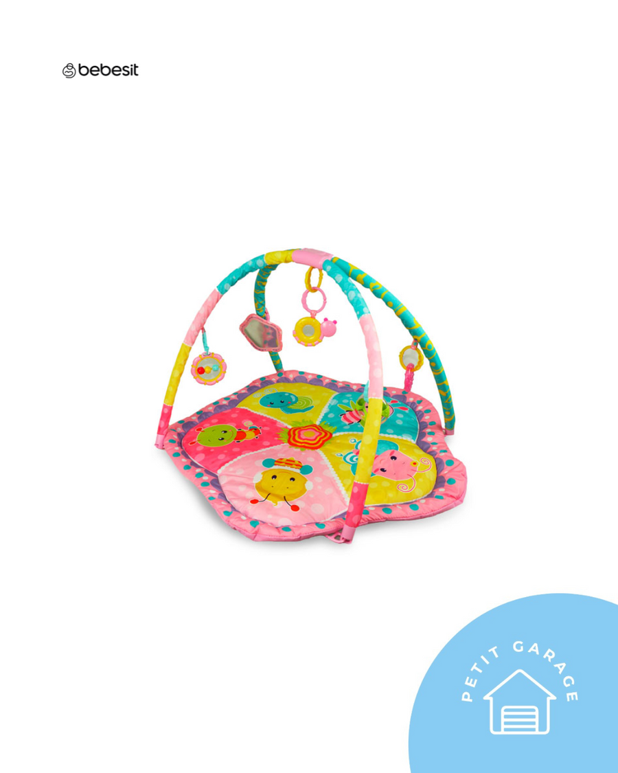 (#PG4934) Gimnasio modelo 3 play color rosa. Marca Bebesit