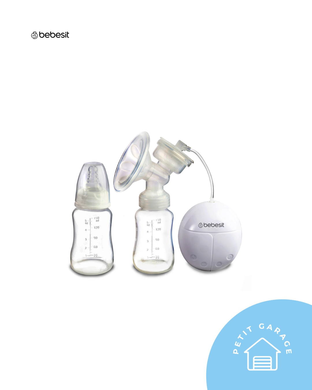 (#PG4852) Extractor de leche eléctrico modelo Advance Natural. Marca Bebesit