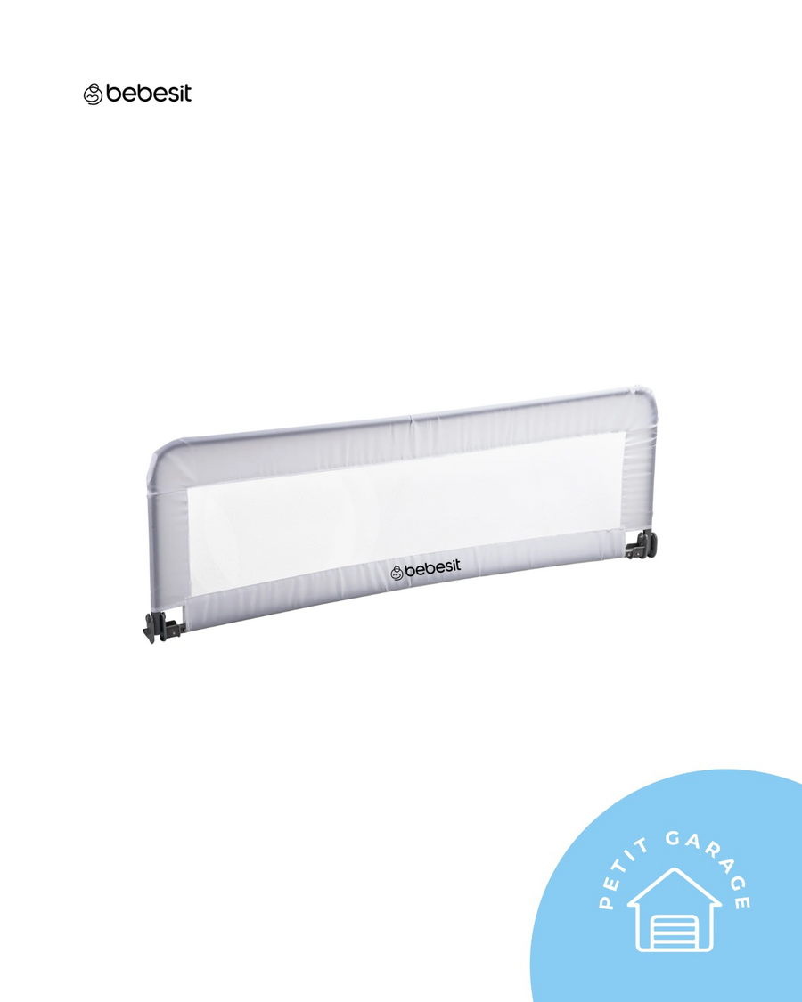 (#PG4588) Baranda para cama color blanco. Marca Bebesit