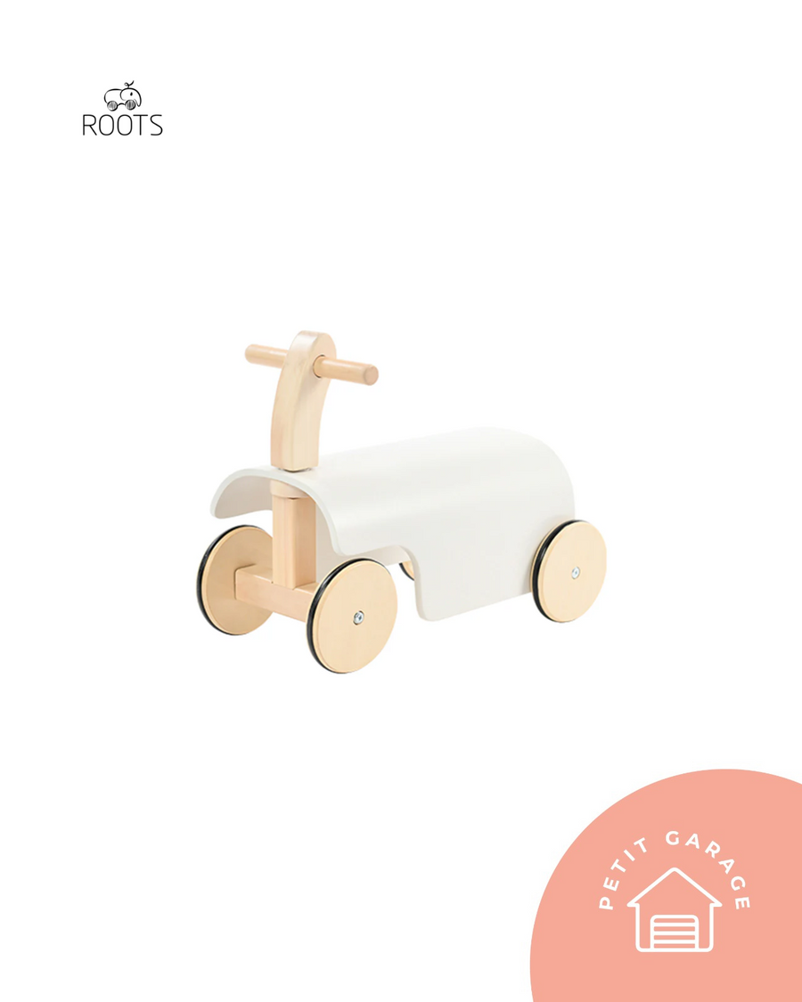 (#PG4418) Correpasillos color blanco. Marca Roots Toys