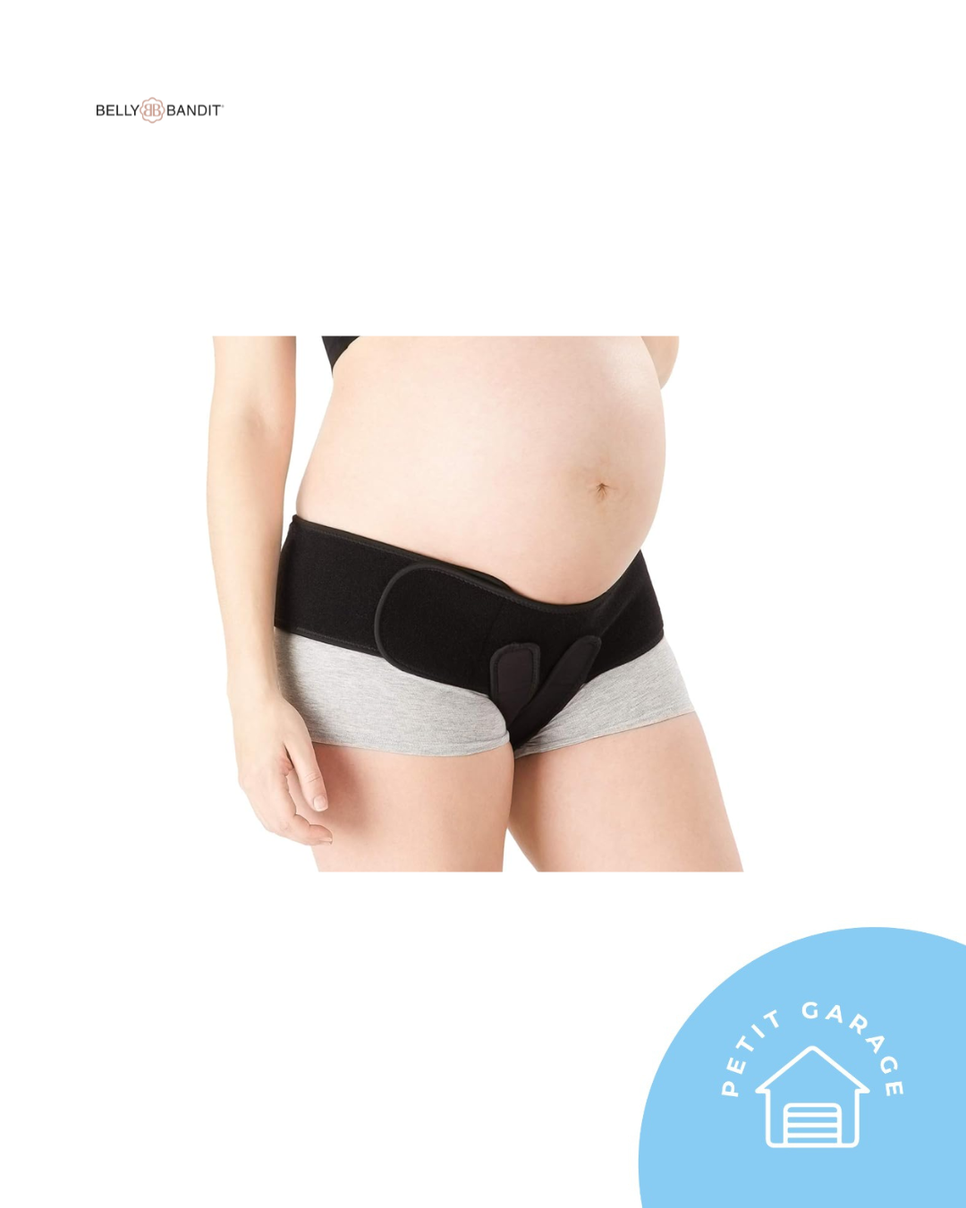 (#PG4968) Faja de soporte pélvico para embarazadas y post parto. Marca Belly Bandit