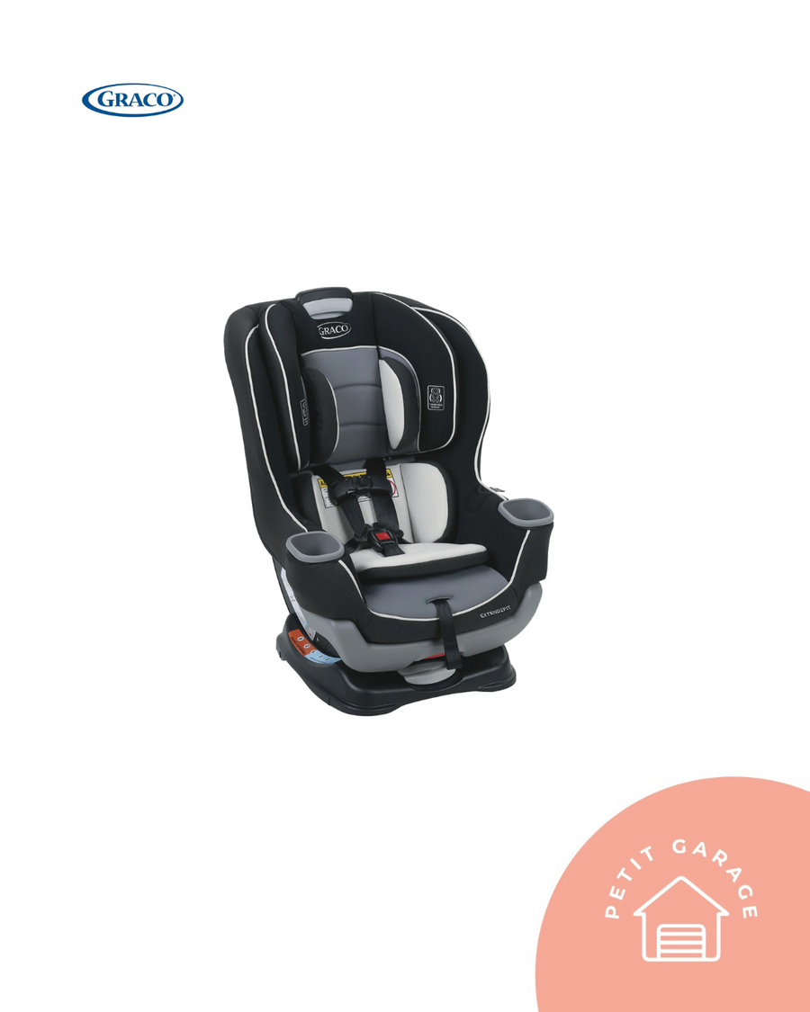 (#PG5172) Silla de auto modelo Extend 2 Fit color negro con gris. Marca Graco
