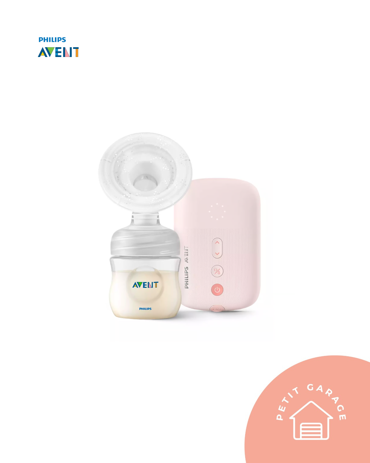 (#PG4589) Extractor de leche eléctrico simple. Marca Philips Avent