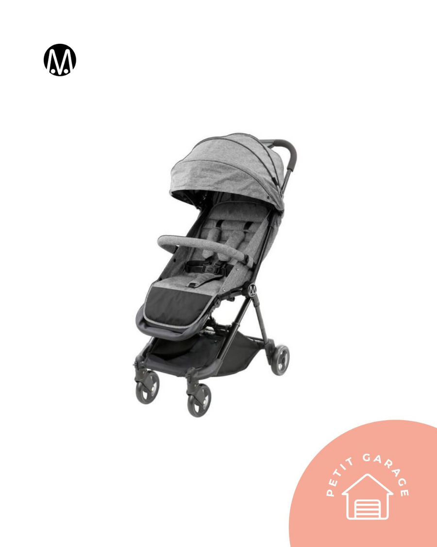 (#PG4773) Coche de paseo color gris. Marca Moov Explorer