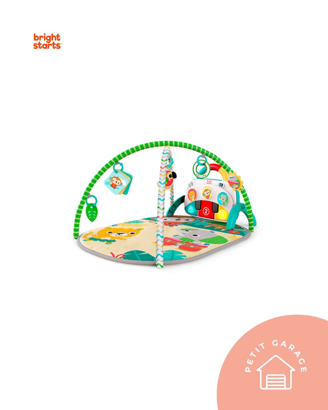 (#PG5197) Gimnasio modelo Safari Tropical 4 en 1. Marca Bright Starts