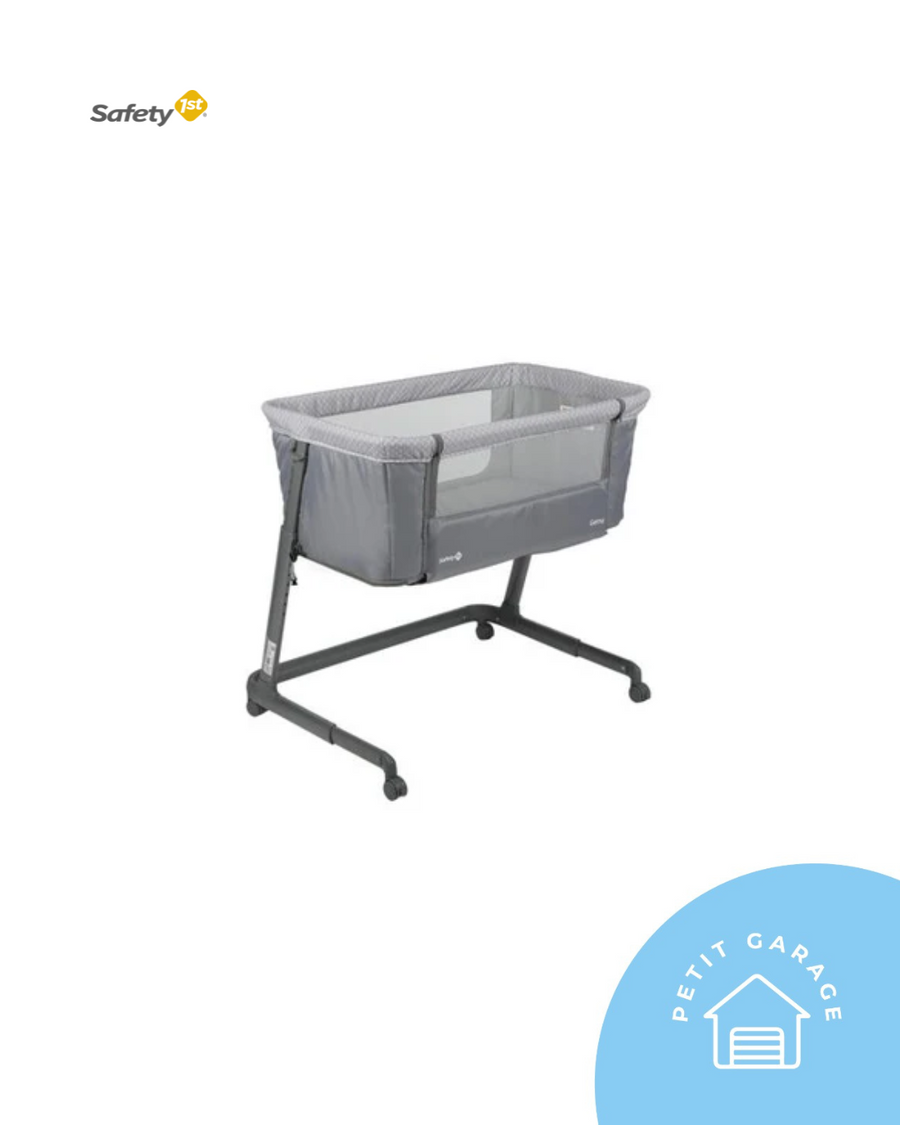 (#PG4914) Cuna colecho modelo Gema color gris. Marca Safety 1st