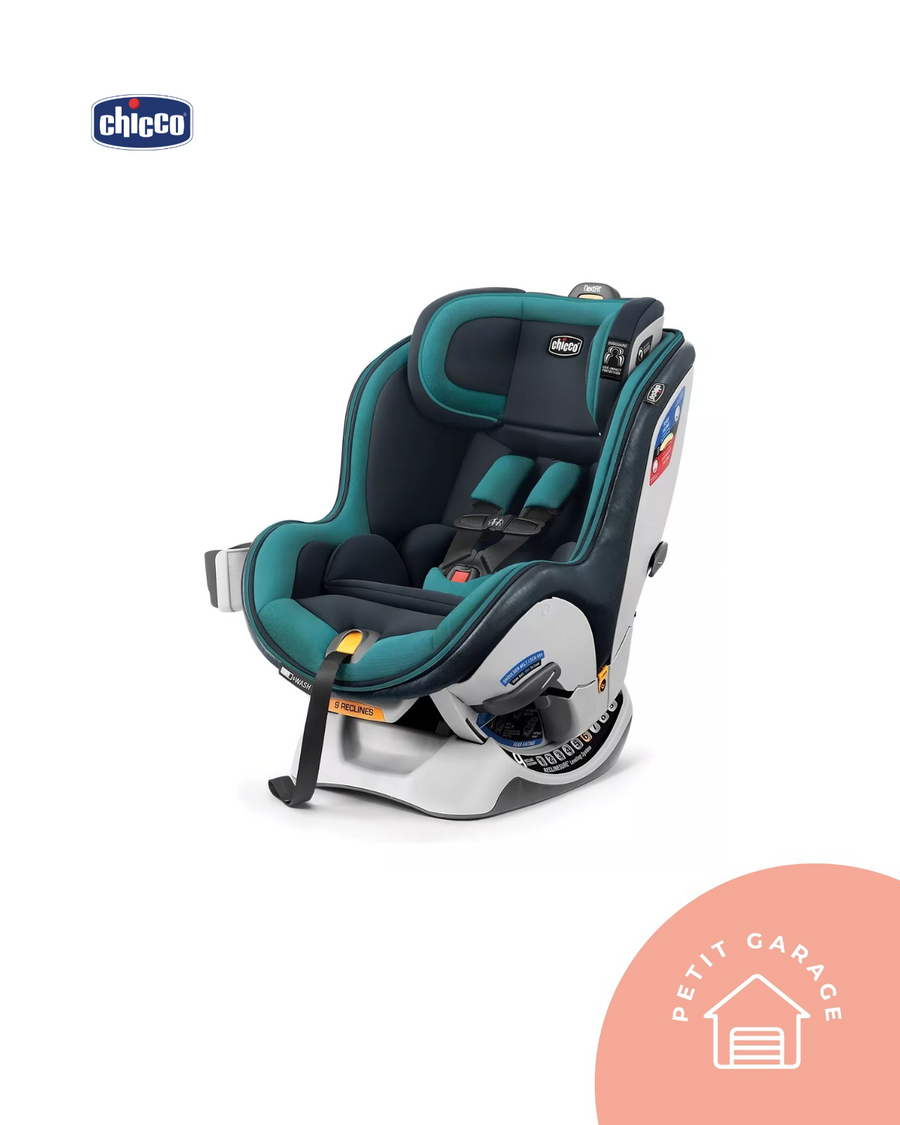 (#PG4412) Silla de auto convertible modelo NextFit color verde menta. Marca Chicco