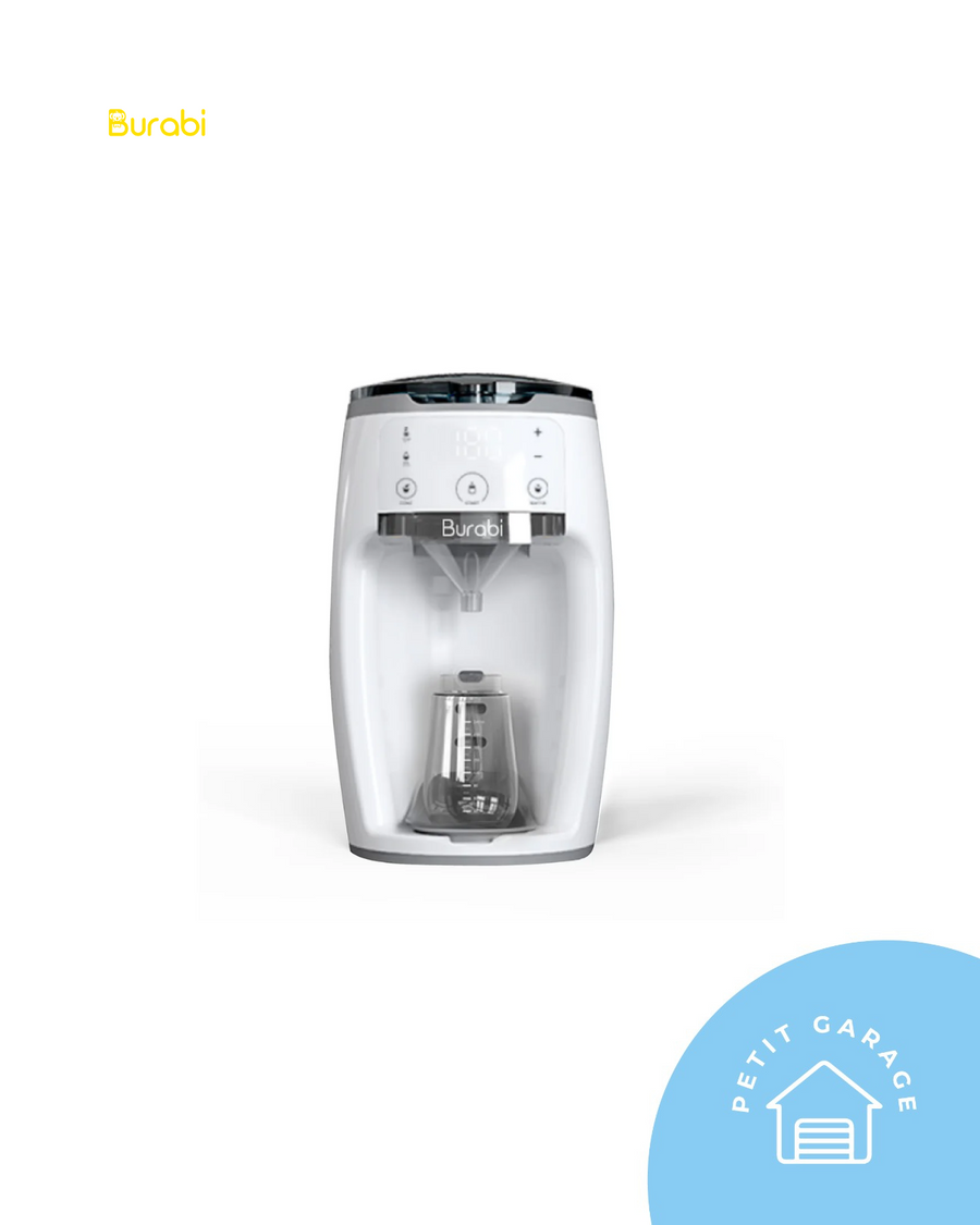 (#PG4580) Dispensador de leche en polvo color blanco. Marca Burabi