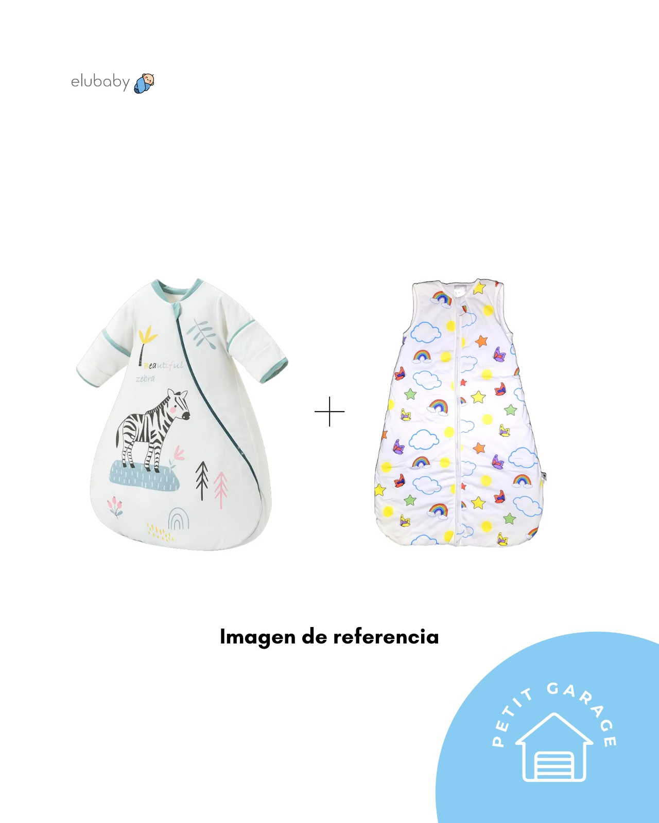 (#PG4644) 2 Saquitos de dormir modelo autitos y aviones. Marca Elubaby