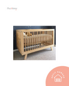 (#PG4717) Cuna de madera modelo Nórdica. Marca Piccolino