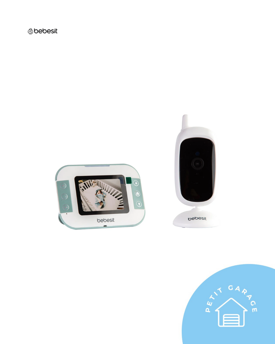 (#PG5127) Cámara de monitoreo portátil modelo A240C color blanco. Marca Bebesit