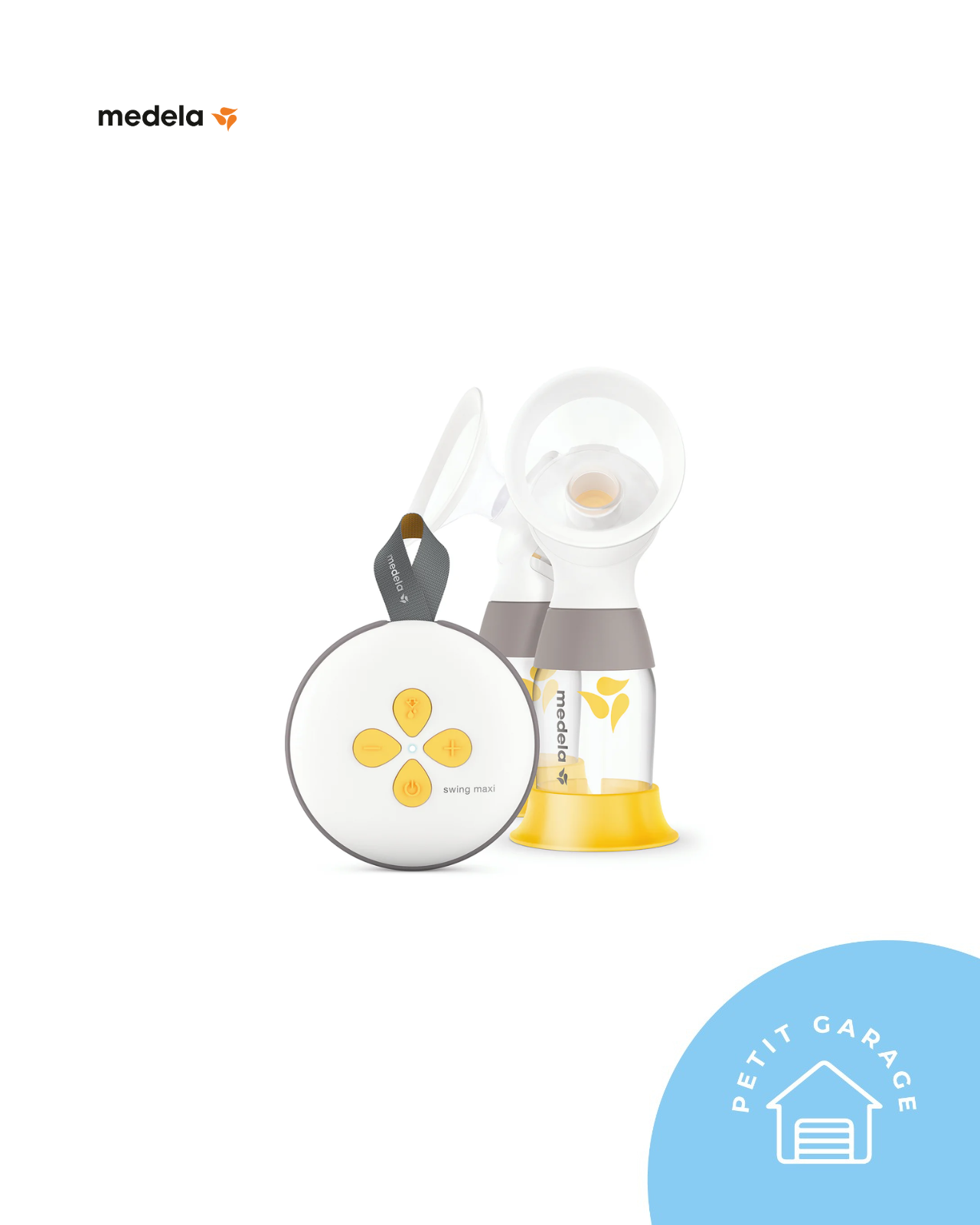 (#PG4500) Extractor de leche doble eléctrico modelo Swing Maxi Doble. Marca Medela