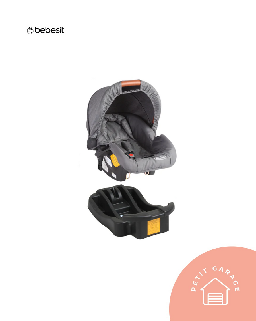 (#PG4307) Silla de auto modelo Trek color gris. Marca Bebesit