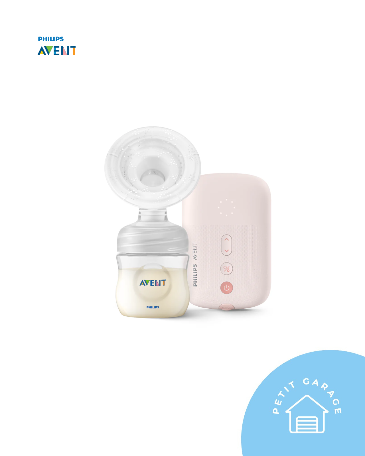 (#PG4624) Extractor de leche eléctrico simple. Marca Philips Avent