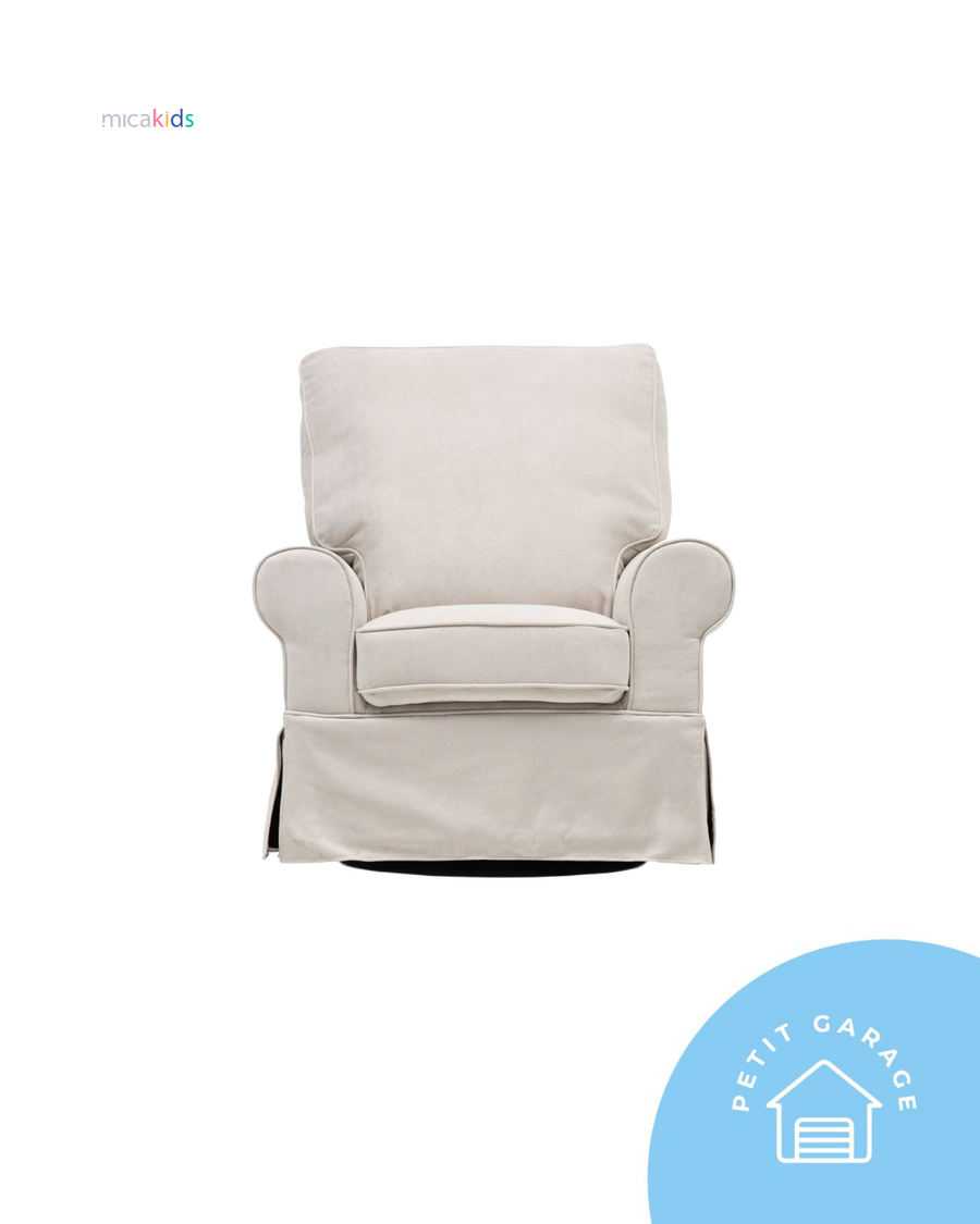 (#PG4970) Mecedora Maternal modelo Bertha color gris. Marca Mica Kids