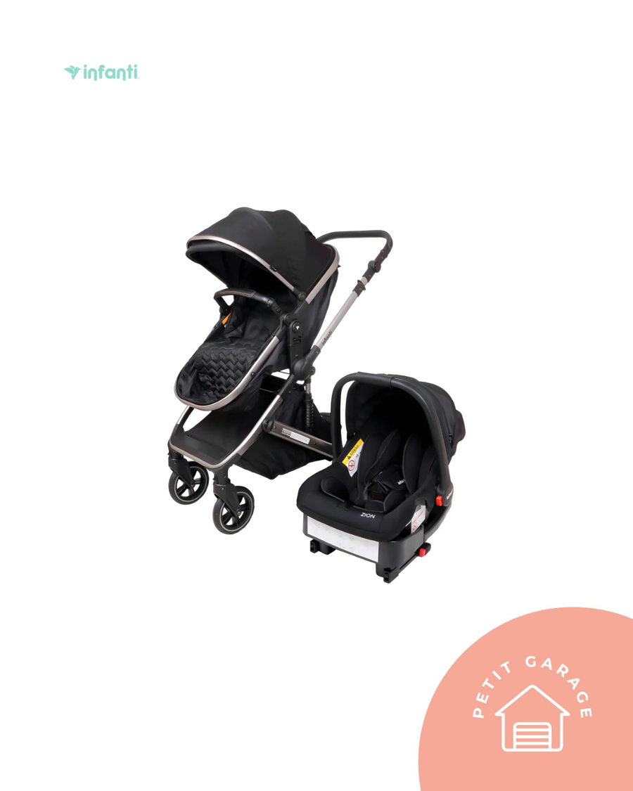 (#PG5371) Coche Travel System modelo Epic 6g color negro. Marca Infanti