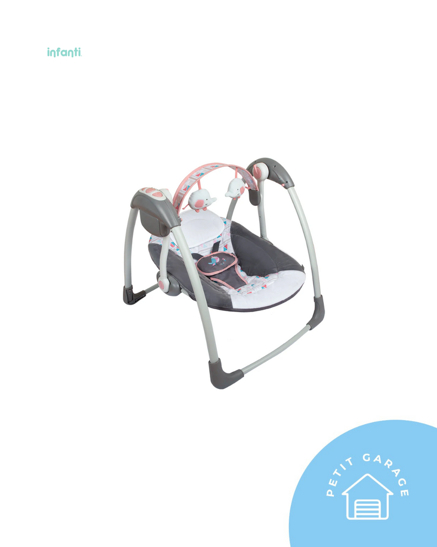 (#PG4844) Silla nido Swing color rosado. Marca Infanti