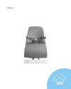(#PG5184) Silla mecedora modelo Calma color gris. Marca Bbpro