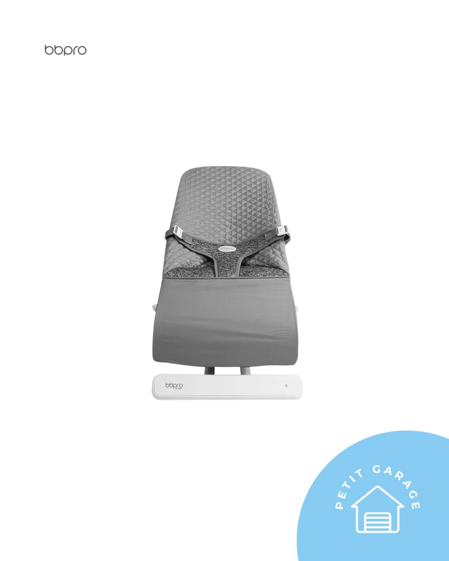 (#PG5184) Silla mecedora modelo Calma color gris. Marca Bbpro