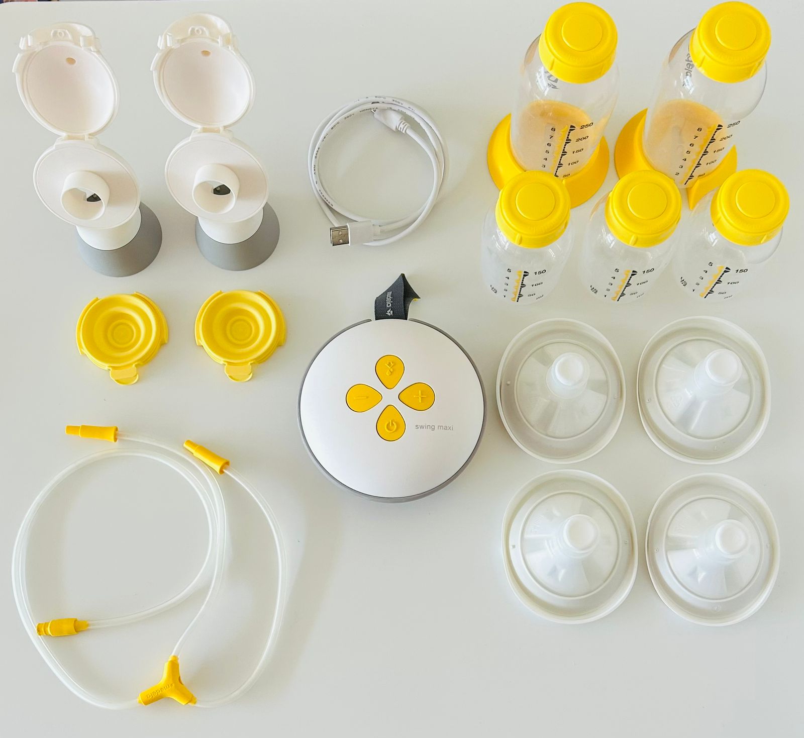 (#PG5093) Extractor de leche doble eléctrico modelo Swing Maxi. Marca Medela