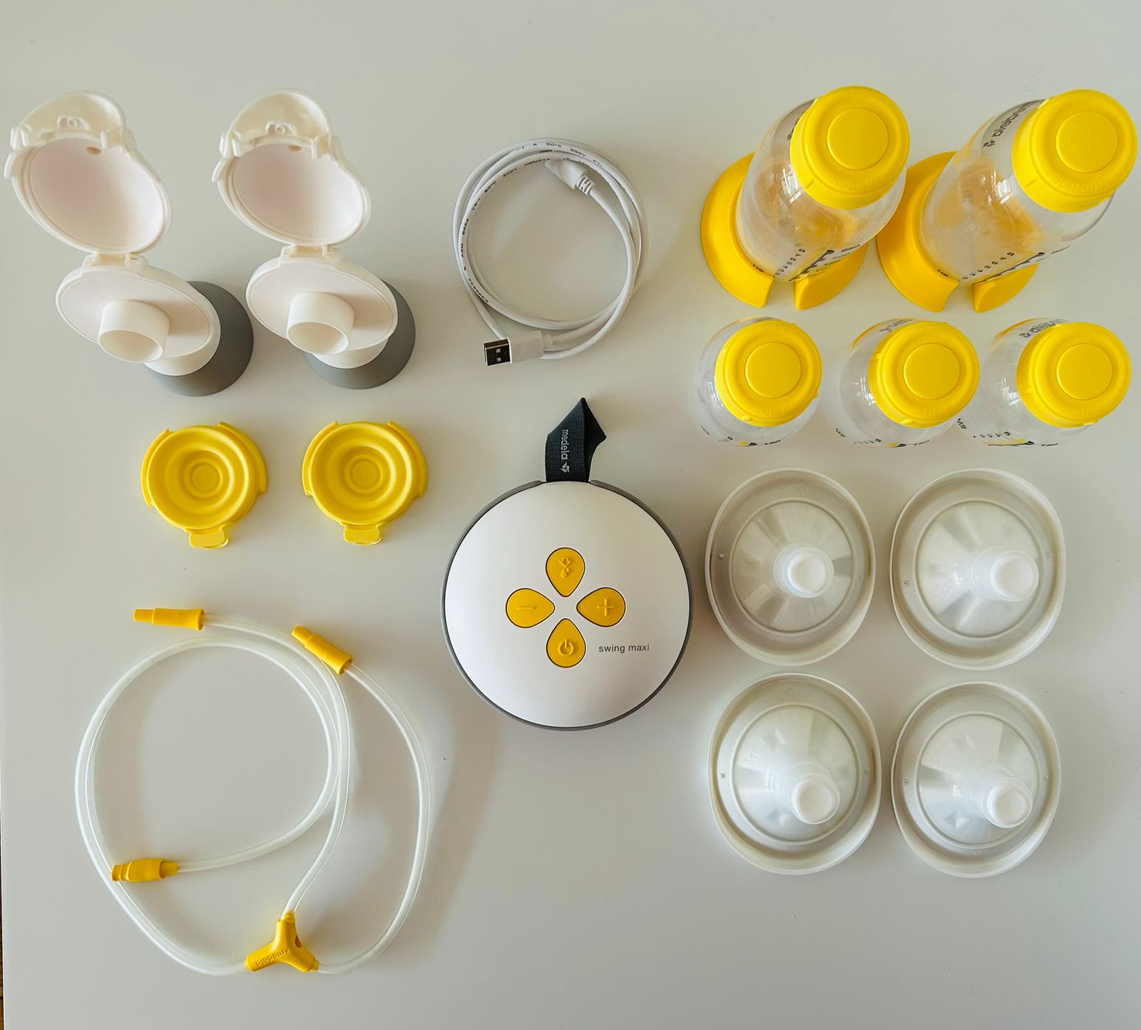 (#PG5093) Extractor de leche doble eléctrico modelo Swing Maxi. Marca Medela