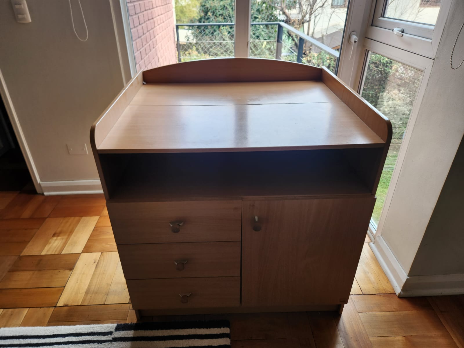 (#PG5049) Cómoda mudador de madera modelo Erik. Marca Pinolino