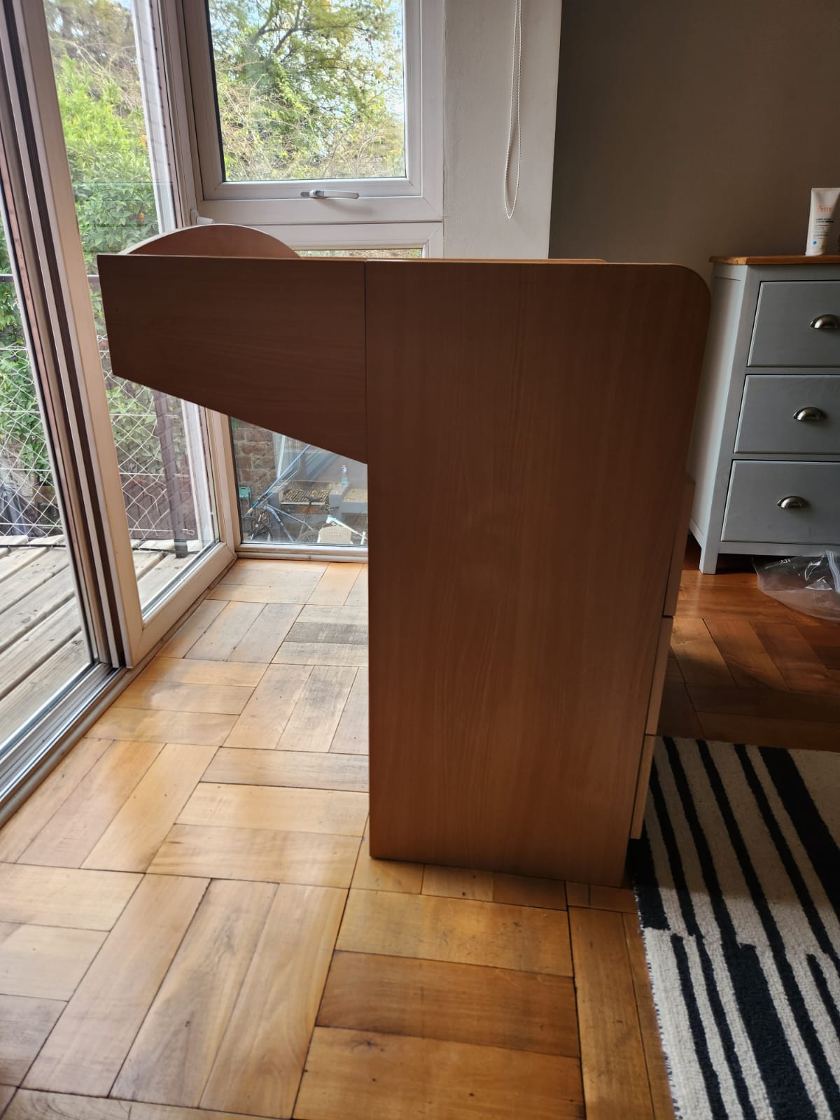 (#PG5049) Cómoda mudador de madera modelo Erik. Marca Pinolino