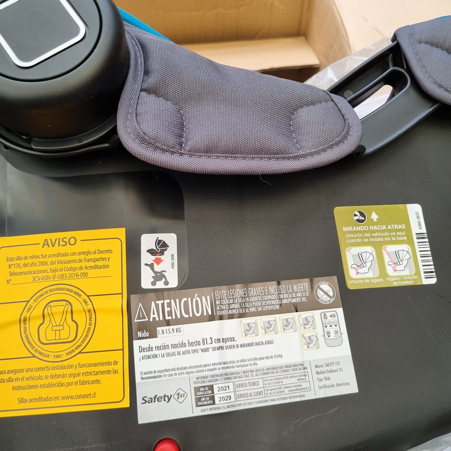 (#PG3500) Coche travel system. Marca Safety 1st