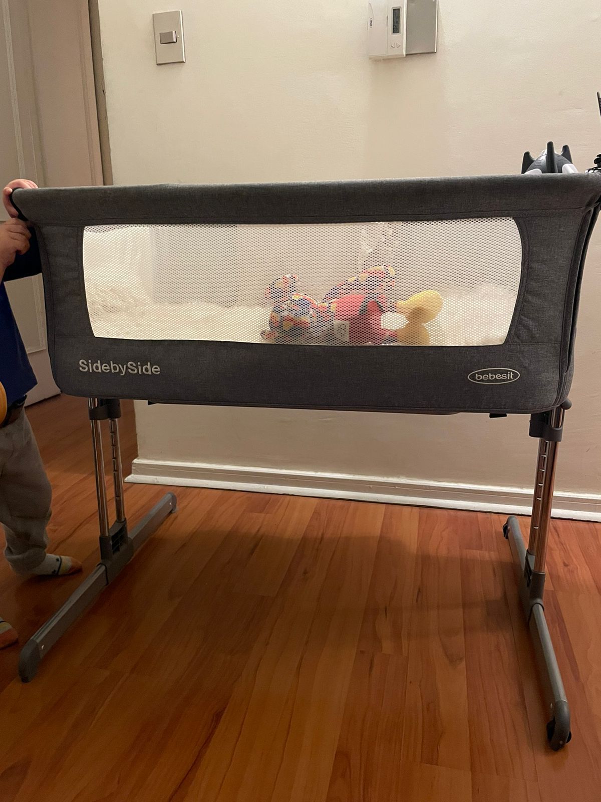 (#PG3513) Cuna colecho Side by Side. Marca Bebesit