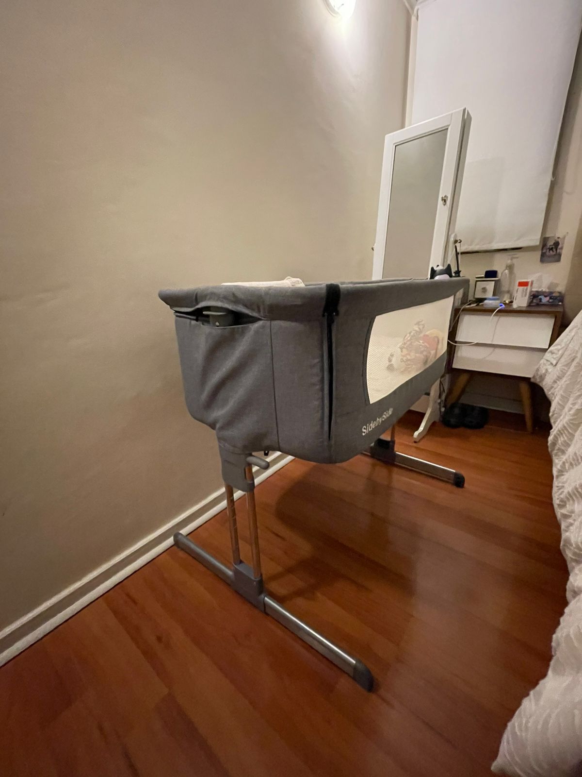 (#PG3513) Cuna colecho Side by Side. Marca Bebesit