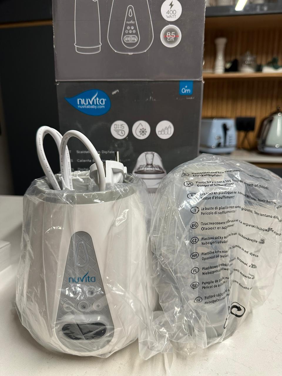 (#PG3515) Calentador de mamaderas. Marca Nuvita