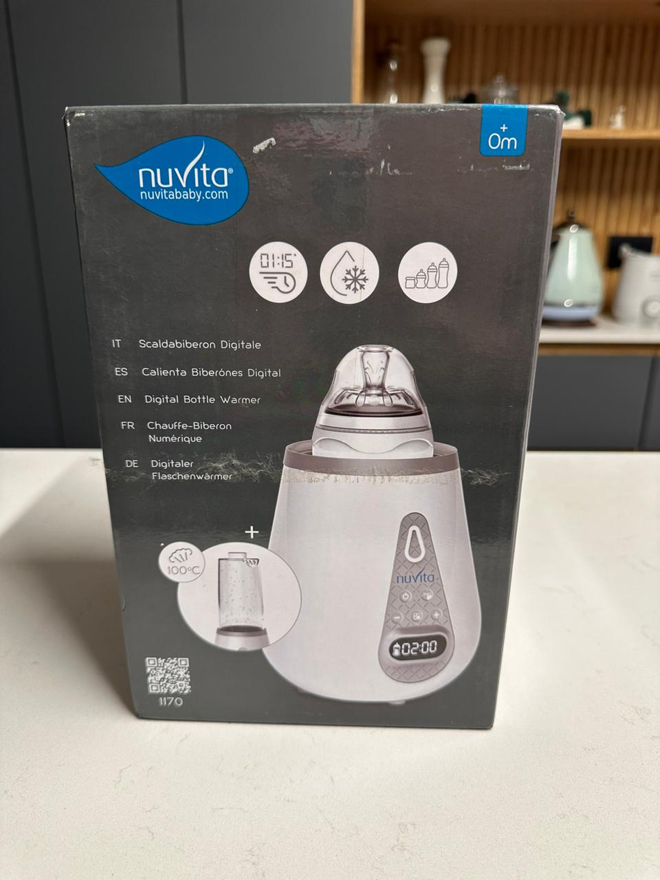 (#PG3515) Calentador de mamaderas. Marca Nuvita