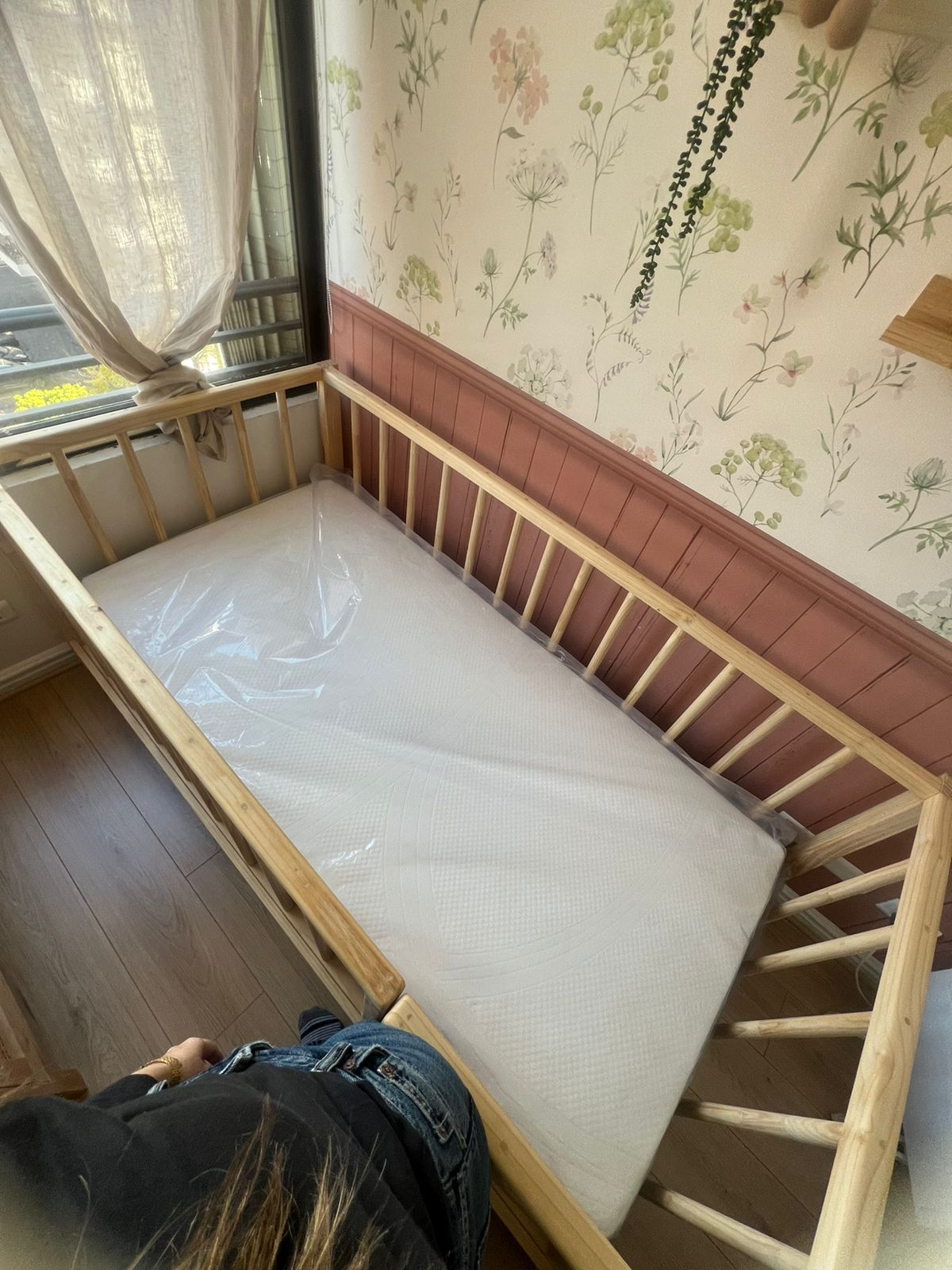 (#PG3528) Cama Corral Montessori 1 plaza. Marca Genérica