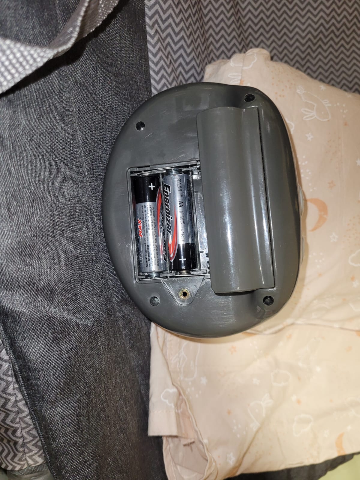 (#PG3543) Cuna Playard Luna Grey Dots. Marca Infanti