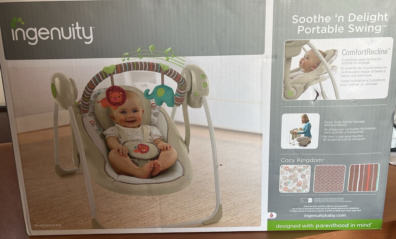 (#PG3549) Columpio Mecedora. Marca Ingenuity