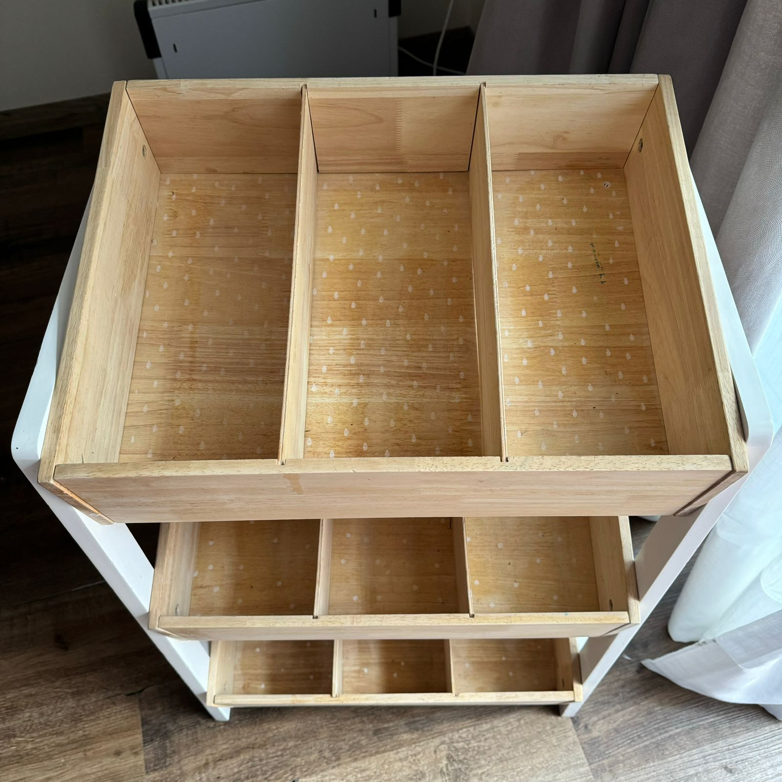 (#PG3553) Juguetero de madera. Marca Zara Home Kids