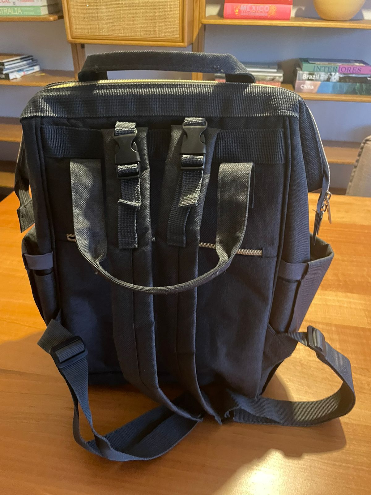 (#PG3583) Mochila pañalera. Marca Infanti