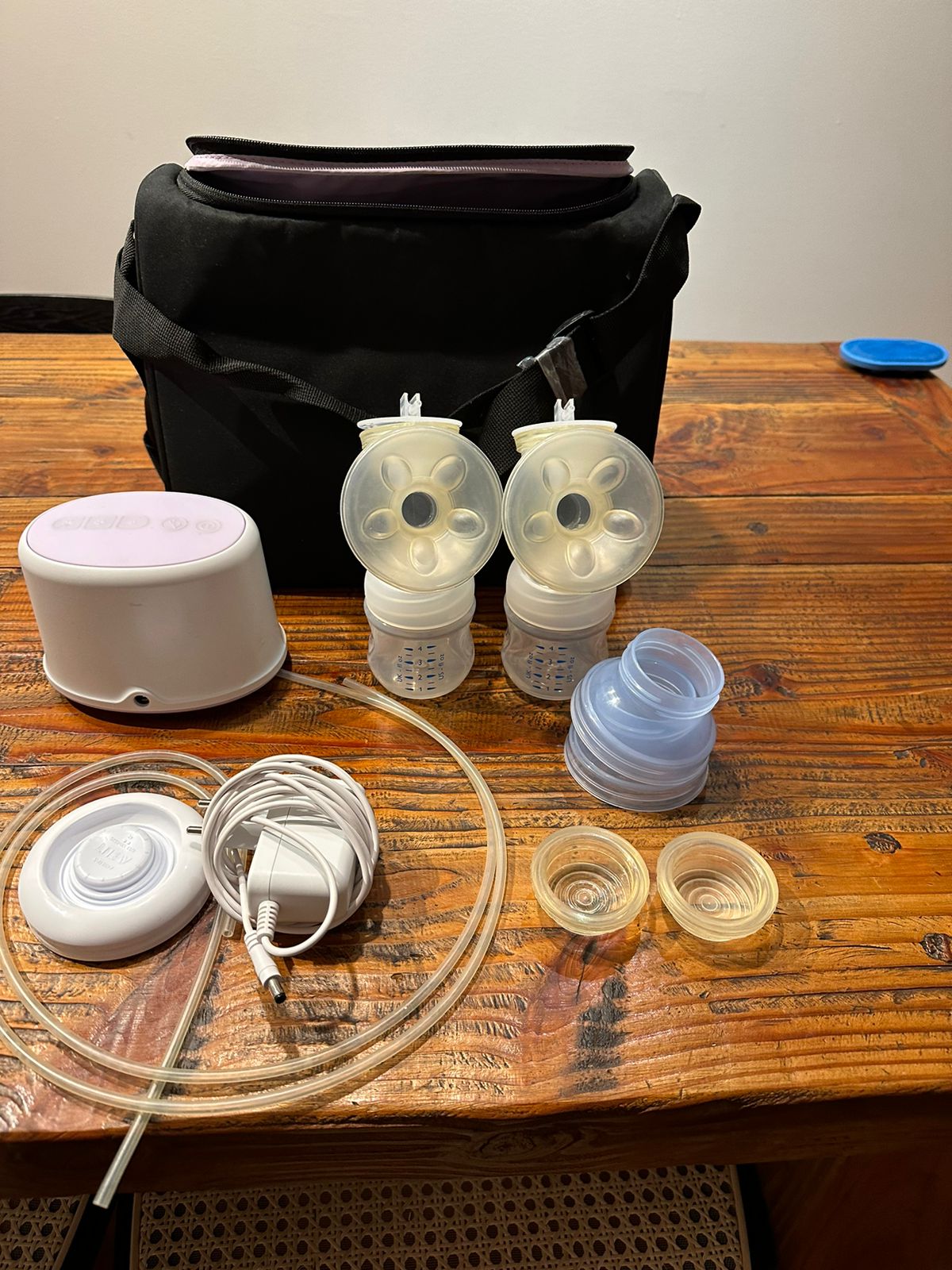 (#PG3585) Extractor de leche eléctrico doble. Marca Philips Avent