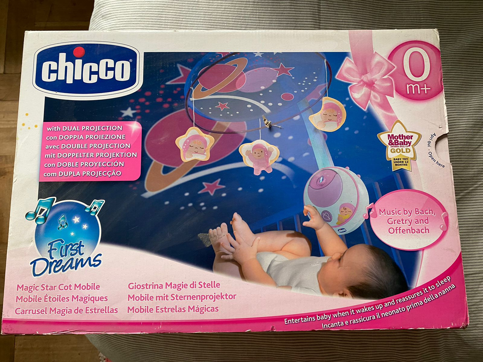 (#PG3589) Móvil Magia de Estrellas. Marca Chicco