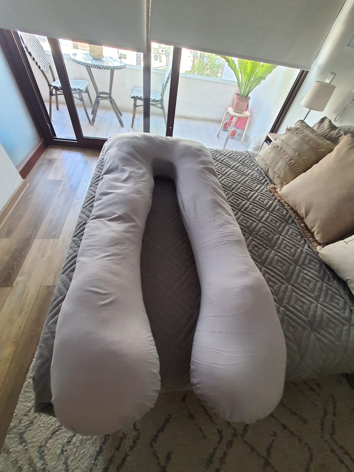 (#PG3600) Cojín de lactancia. Marca Dormilones